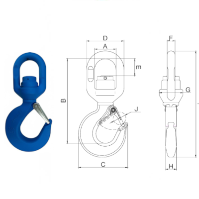BlueClassic-Alloy-Swivel-Hook-Ball-Bearing-Latch2